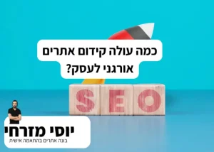 כמה עולה קידום אתרים אורגני לעסק?